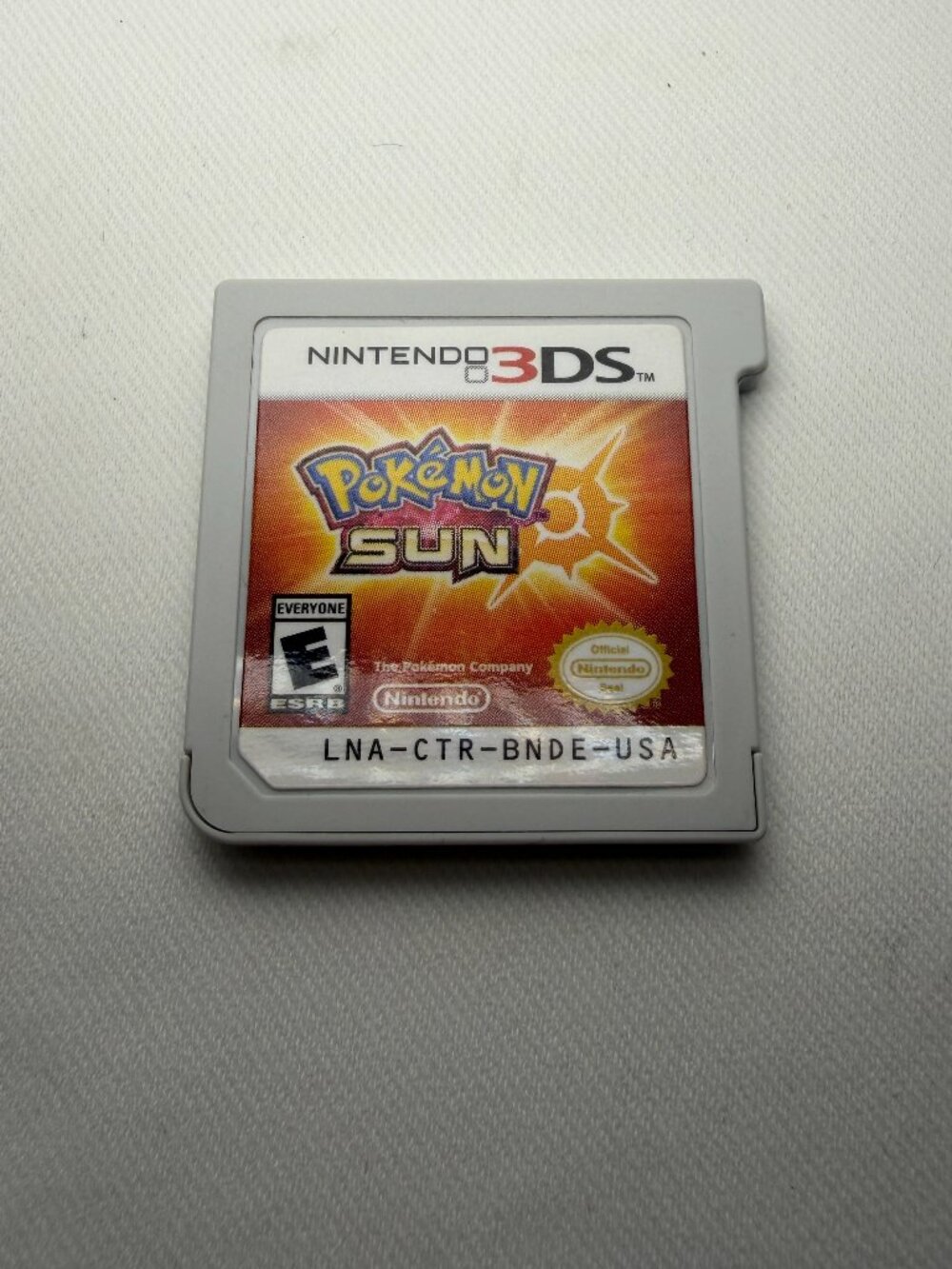 Nintendo 3DS Pokemon Sun Cartridge Only Rated E Everyone Tested Working EUC